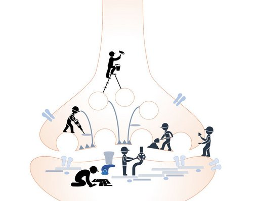 „lernende“ Bauarbeiter